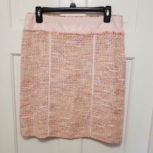 ECI NEW YORK TWEED SKIRT SIZE 6